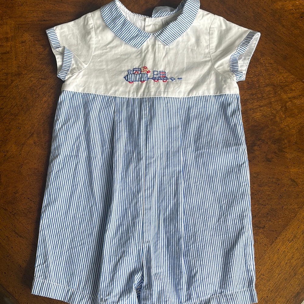Embroidery romper